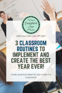 3 classroom routines